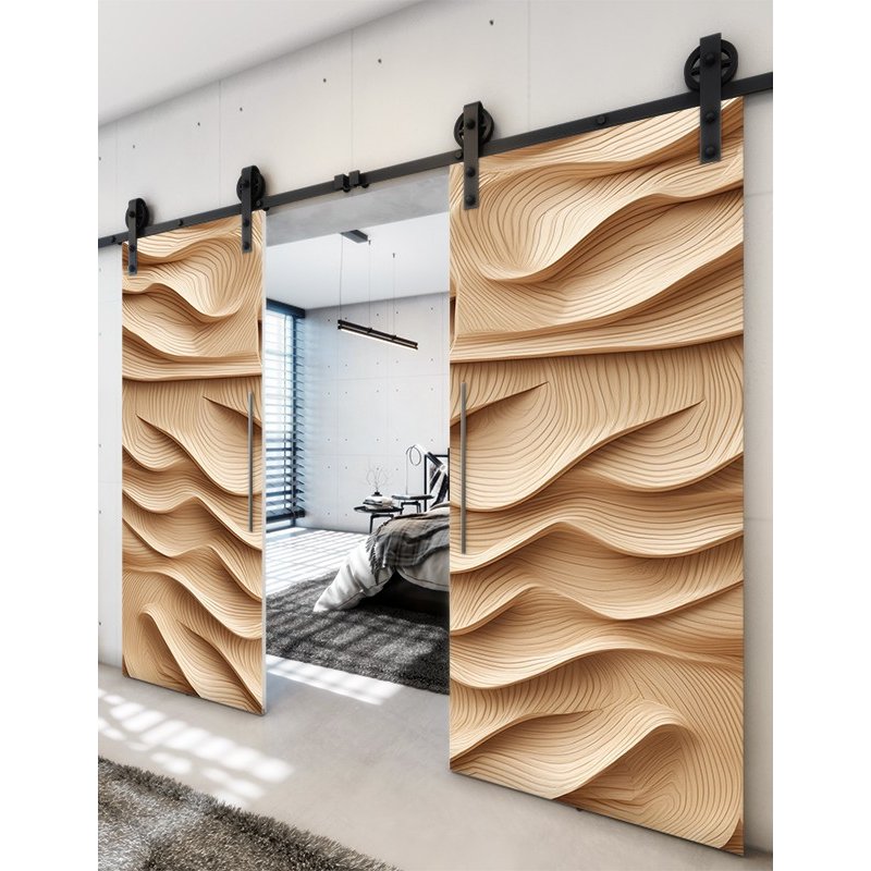 Holzschiebetür Barn-Line - Holzkunst Model 3021 Holzschiebetür Barn-Line - Holzkunst Model 3021