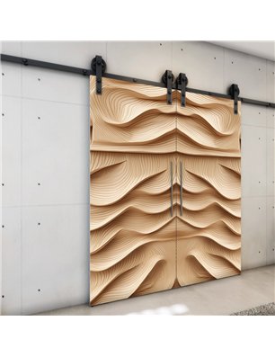 Holzschiebetür Barn-Line - Holzkunst  Model 3021-3