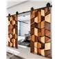 Holzschiebetür Barn-Line - Holzkunst Model 3059 Holzschiebetür Barn-Line - Holzkunst Model 3059