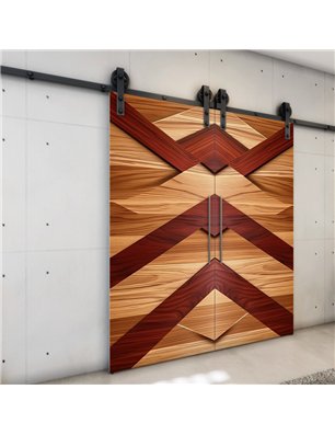 Holzschiebetür Barn-Line - Holzkunst  Model 3060-3