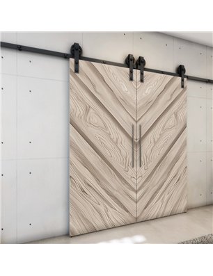 Holzschiebetür Barn-Line - Holzkunst  Model 3080-3