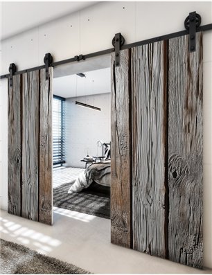 Holzschiebetür Barn-Line - Holzkunst  Model 3084