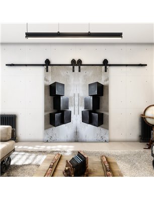 Holzschiebetür Barn-Line - Industrie  Model 3017-2