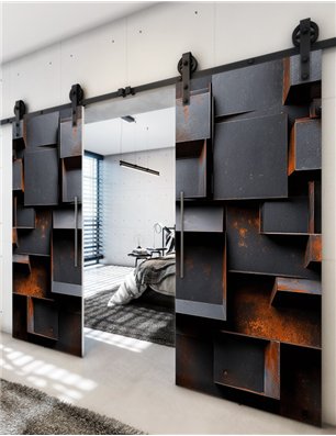 Holzschiebetür Barn-Line - Industrie  Model 3020