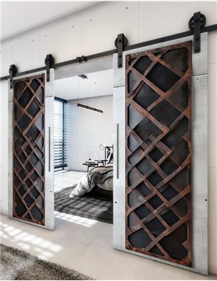 Holzschiebetür Barn-Line - Industrie  Model 3023