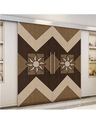 Holzschiebetür Eco-Line - Holz-Mix  Model 3082-3