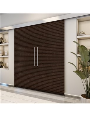 Holzschiebetür Eco-Line - Wenge  Model 3014-2