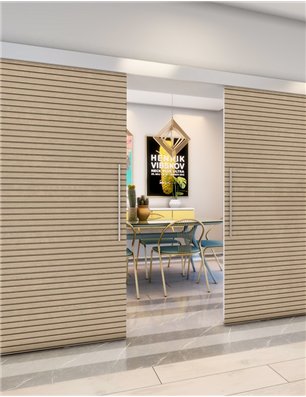 Holzschiebetür Eco-Line - Eiche  Model 3014