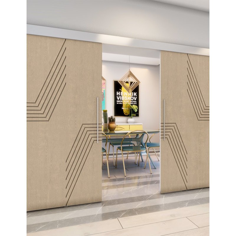 Holzschiebetür Eco-Line - Eiche Model 3060 Holzschiebetür Eco-Line - Eiche Model 3060