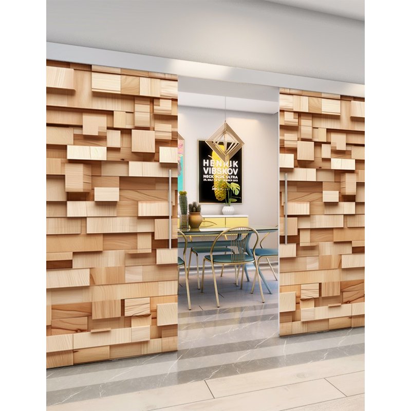 Holzschiebetür Eco-Line - Holzkunst  Model 3022