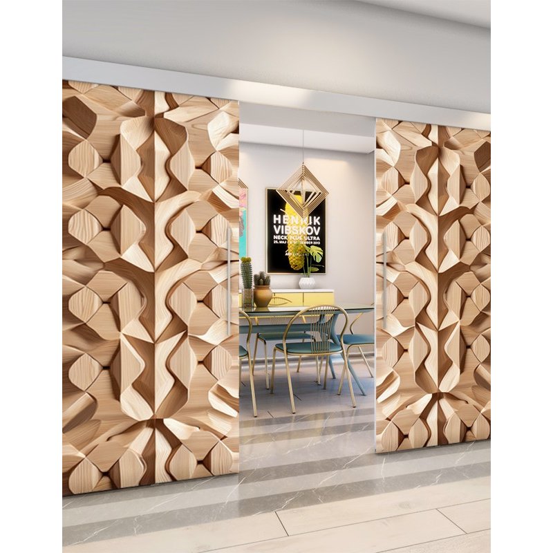 Holzschiebetür Eco-Line - Holzkunst  Model 3023