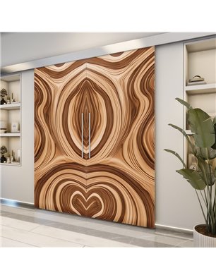Holzschiebetür Eco-Line - Holzkunst  Model 3047-2