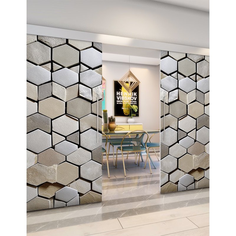 Holzschiebetür Eco-Line - Beton und Stein Model 3027 Holzschiebetür Eco-Line - Beton und Stein Model 3027