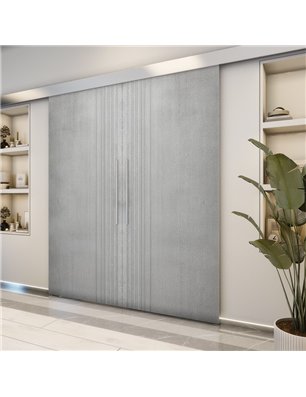 Holzschiebetür Eco-Line - Beton und Stein  Model 3037-2