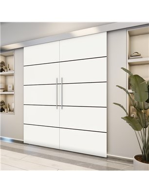 Holzschiebetür Eco-Line - Design-Linien  Model 3004-2