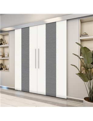 Holzschiebetür Eco-Line - Design-Linien  Model 3025-2