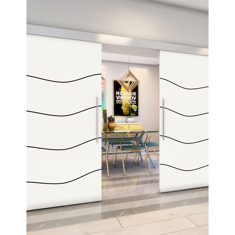 Holzschiebetür Eco-Line - Design-Linien Model 3064 Holzschiebetür Eco-Line - Design-Linien Model 3064