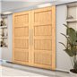Holzschiebetür Eco-Line - Country Model 3027 Holzschiebetür Eco-Line - Country Model 3027