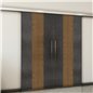 Holzschiebetür Slim-Line - Holz-Mix Model 3013 Holzschiebetür Slim-Line - Holz-Mix Model 3013
