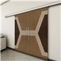 Holzschiebetür Slim-Line - Holz-Mix  Model 3079