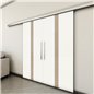 Holzschiebetür Slim-Line - Eiche und Weiss Model 3030 Holzschiebetür Slim-Line - Eiche und Weiss Model 3030