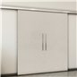 Holzschiebetür Slim-Line - Eiche und Weiss Model 3047 Holzschiebetür Slim-Line - Eiche und Weiss Model 3047