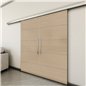 Holzschiebetür Slim-Line - Eiche und Weiss Model 3066 Holzschiebetür Slim-Line - Eiche und Weiss Model 3066