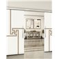 Holzschiebetür Slim-Line - Eiche und Weiss Model 3071 Holzschiebetür Slim-Line - Eiche und Weiss Model 3071
