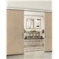 Holzschiebetür Slim-Line - Eiche und Weiss Model 3083 Holzschiebetür Slim-Line - Eiche und Weiss Model 3083
