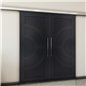 Holzschiebetür Slim-Line - Schwarz Model 3051 Holzschiebetür Slim-Line - Schwarz Model 3051
