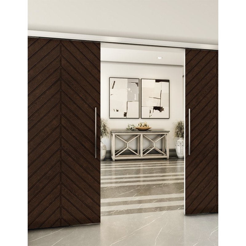 Holzschiebetür Slim-Line - Wenge Model 3024 Holzschiebetür Slim-Line - Wenge Model 3024