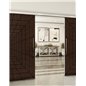Holzschiebetür Slim-Line - Wenge Model 3034 Holzschiebetür Slim-Line - Wenge Model 3034