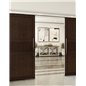 Holzschiebetür Slim-Line - Wenge Model 3042 Holzschiebetür Slim-Line - Wenge Model 3042