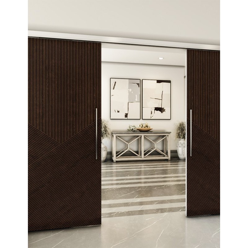 Holzschiebetür Slim-Line - Wenge Model 3044 Holzschiebetür Slim-Line - Wenge Model 3044