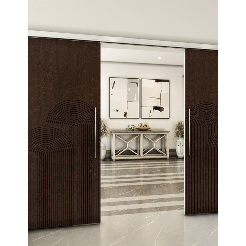 Holzschiebetür Slim-Line - Wenge Model 3057 Holzschiebetür Slim-Line - Wenge Model 3057
