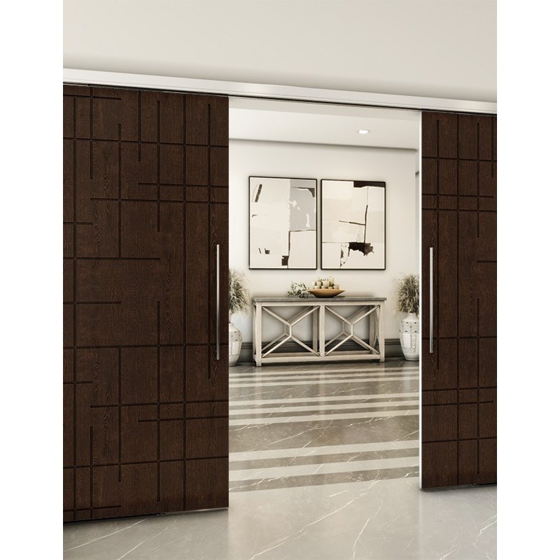 Holzschiebetür Slim-Line - Wenge Model 3087 Holzschiebetür Slim-Line - Wenge Model 3087
