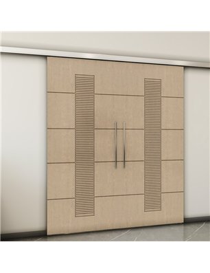 Holzschiebetür Slim-Line - Eiche  Model 3067-2