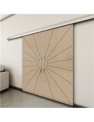 Holzschiebetür Slim-Line - Eiche  Model 3074-3