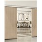 Holzschiebetür Slim-Line - Eiche  Model 3078