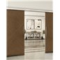 Holzschiebetür Slim-Line - Nussbaum Model 3054 Holzschiebetür Slim-Line - Nussbaum Model 3054