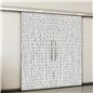 Holzschiebetür Slim-Line - Weiss 3D Model 3030 Holzschiebetür Slim-Line - Weiss 3D Model 3030