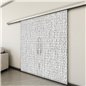 Holzschiebetür Slim-Line - Weiss 3D Model 3030 Holzschiebetür Slim-Line - Weiss 3D Model 3030