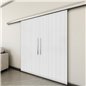 Holzschiebetür Slim-Line - Weiss 3D Model 3041 Holzschiebetür Slim-Line - Weiss 3D Model 3041