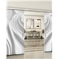 Holzschiebetür Slim-Line - Weiss 3D Model 3043 Holzschiebetür Slim-Line - Weiss 3D Model 3043