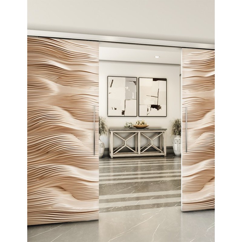 Holzschiebetür Slim-Line - Holzkunst Model 3016 Holzschiebetür Slim-Line - Holzkunst Model 3016