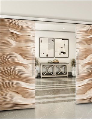 Holzschiebetür Slim-Line - Holzkunst  Model 3016