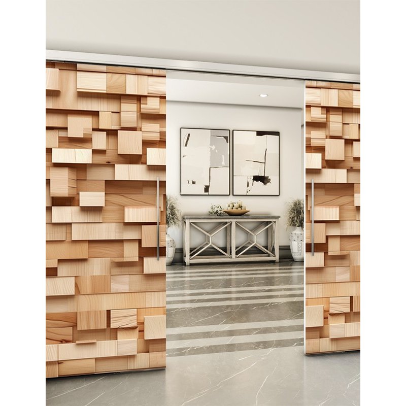 Holzschiebetür Slim-Line - Holzkunst Model 3022 Holzschiebetür Slim-Line - Holzkunst Model 3022