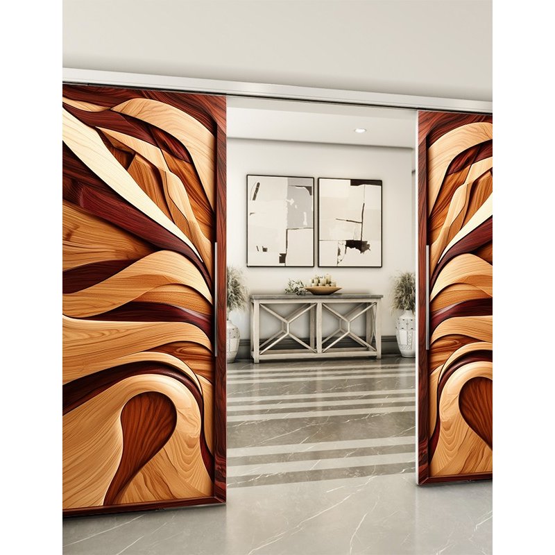 Holzschiebetür Slim-Line - Holzkunst Model 3054 Holzschiebetür Slim-Line - Holzkunst Model 3054
