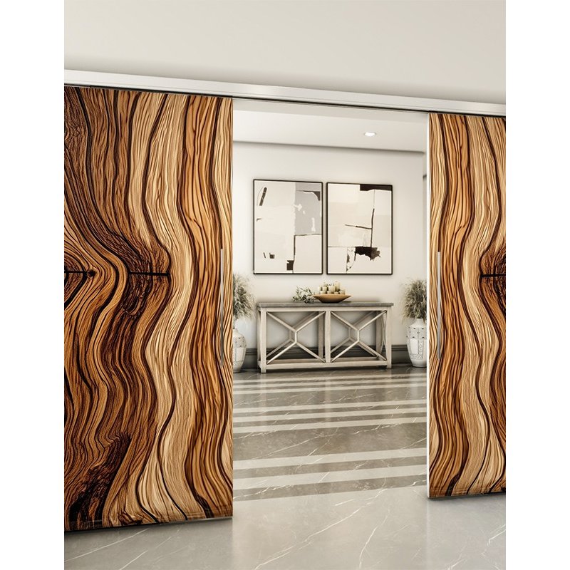 Holzschiebetür Slim-Line - Holzkunst Model 3092 Holzschiebetür Slim-Line - Holzkunst Model 3092