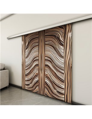 Holzschiebetür Slim-Line - Holzkunst  Model 3094-3